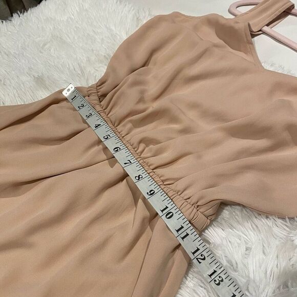 Show Me Your Mumu Kendall Maxi Dress in Dusty Blush Crisp Small - Picture 5 of 9